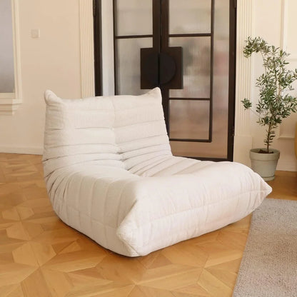 Lounge in Retro Style! 🛋️ Togo Lazy Floor Sofa for Cozy Moments