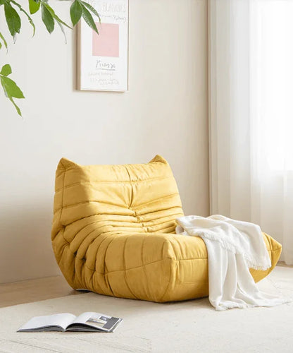 Lounge in Retro Style! 🛋️ Togo Lazy Floor Sofa for Cozy Moments